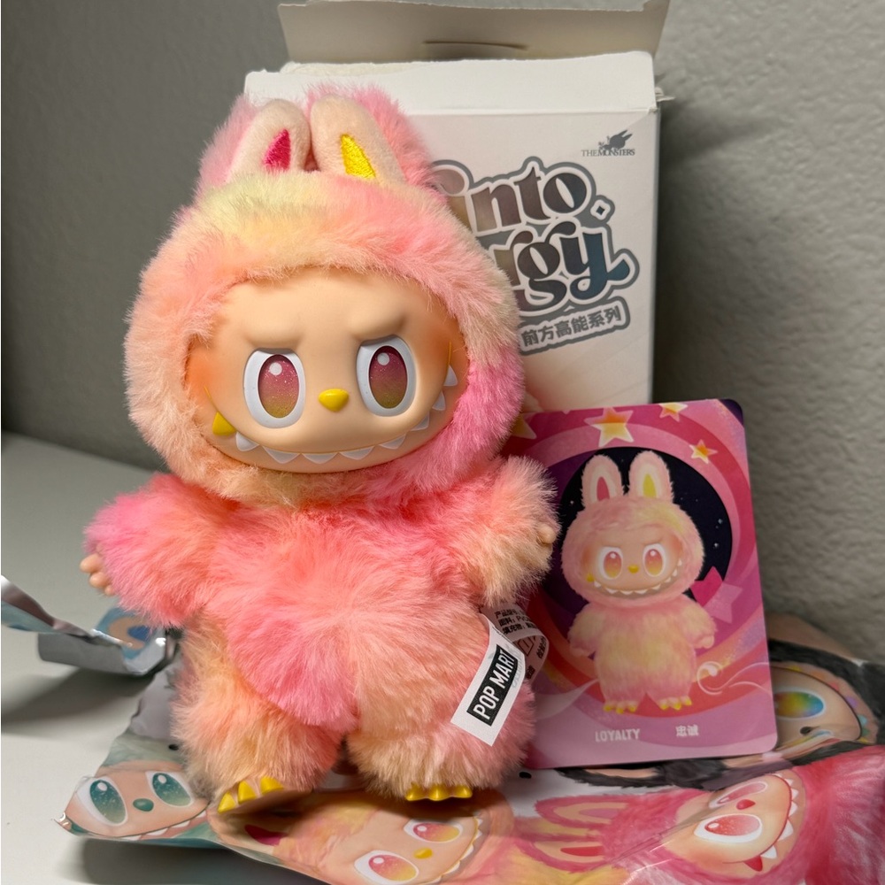 Pop Mart Plush Pendant Big Into Energy Loyalty